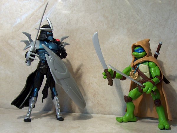 Leo vs Shredder