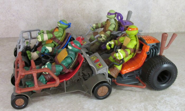 Patrol Buggies with figures