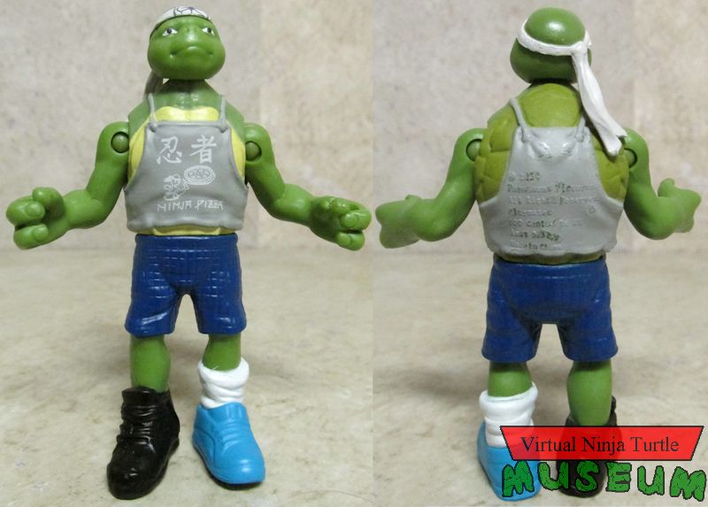 Teen Leonardo front and back