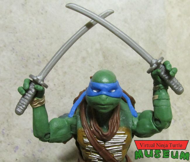 Evolution of Leonardo with weapons