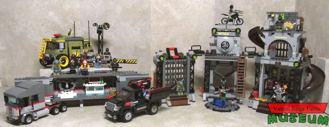 three movie lego sets