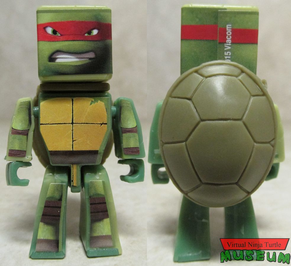 Mega Raphael front and back