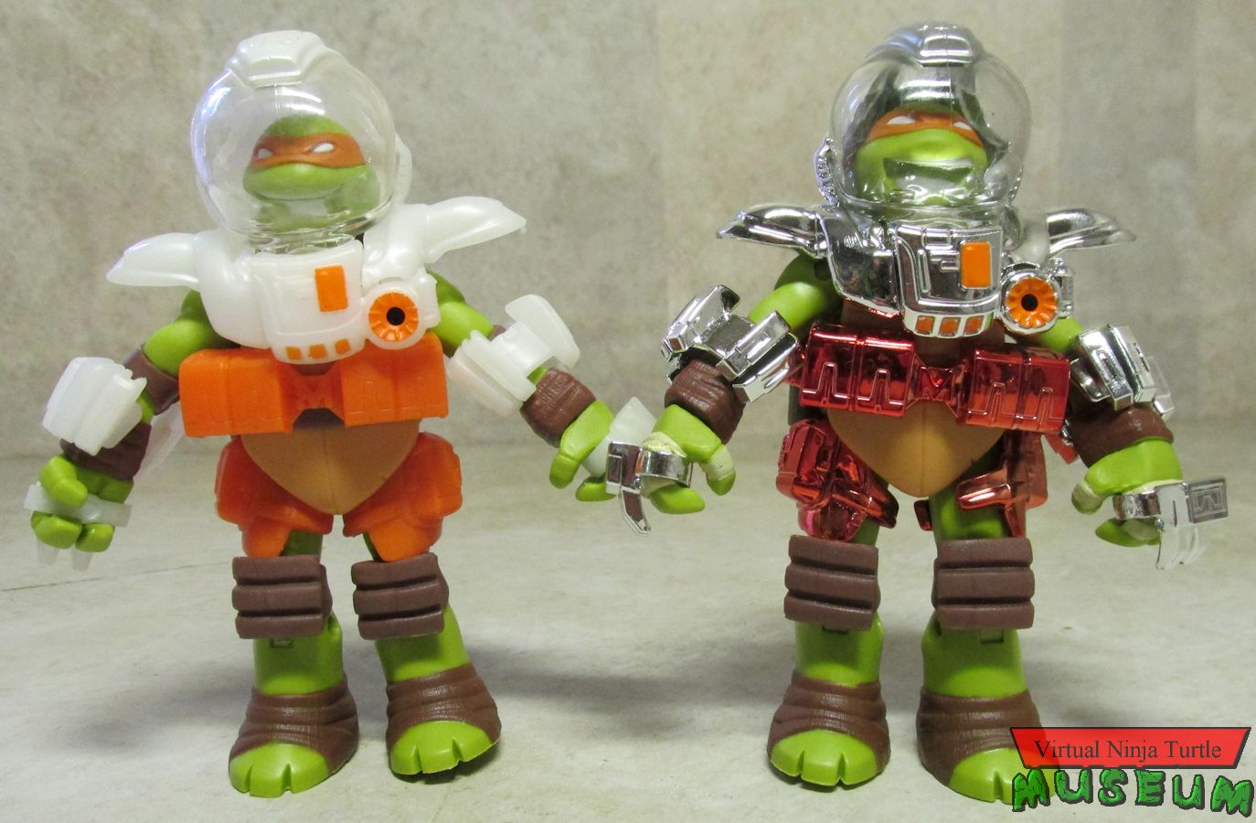 Dimension X Michelangelo & Metal Mutant Michelangelo