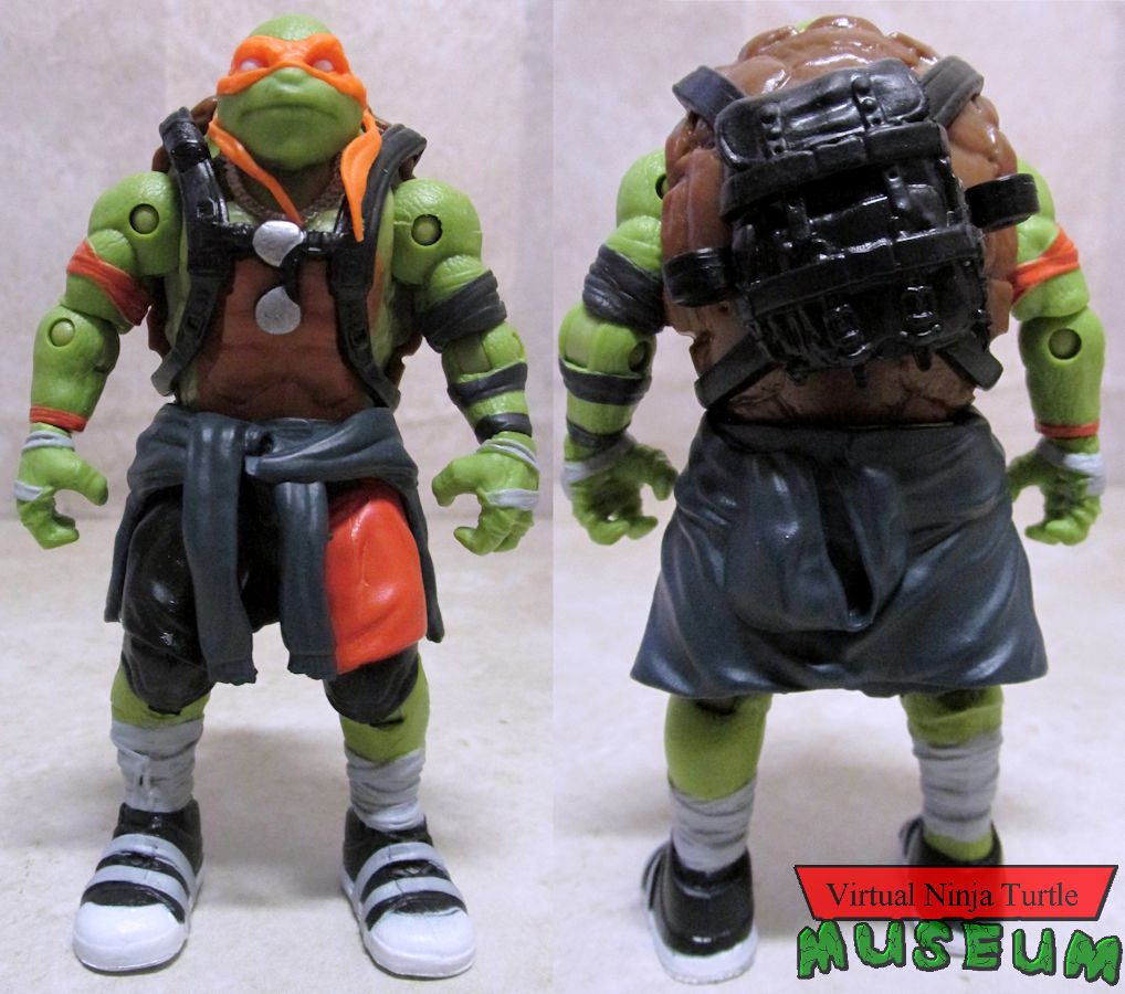 Michelangelo front and back