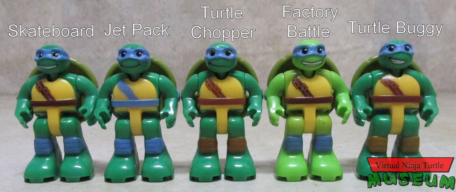 Mega Bloks Half Shell Heroes Leonardo figures