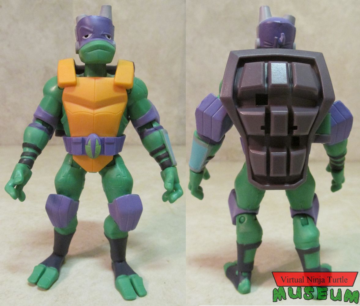 Battle Shell Donatello front and back