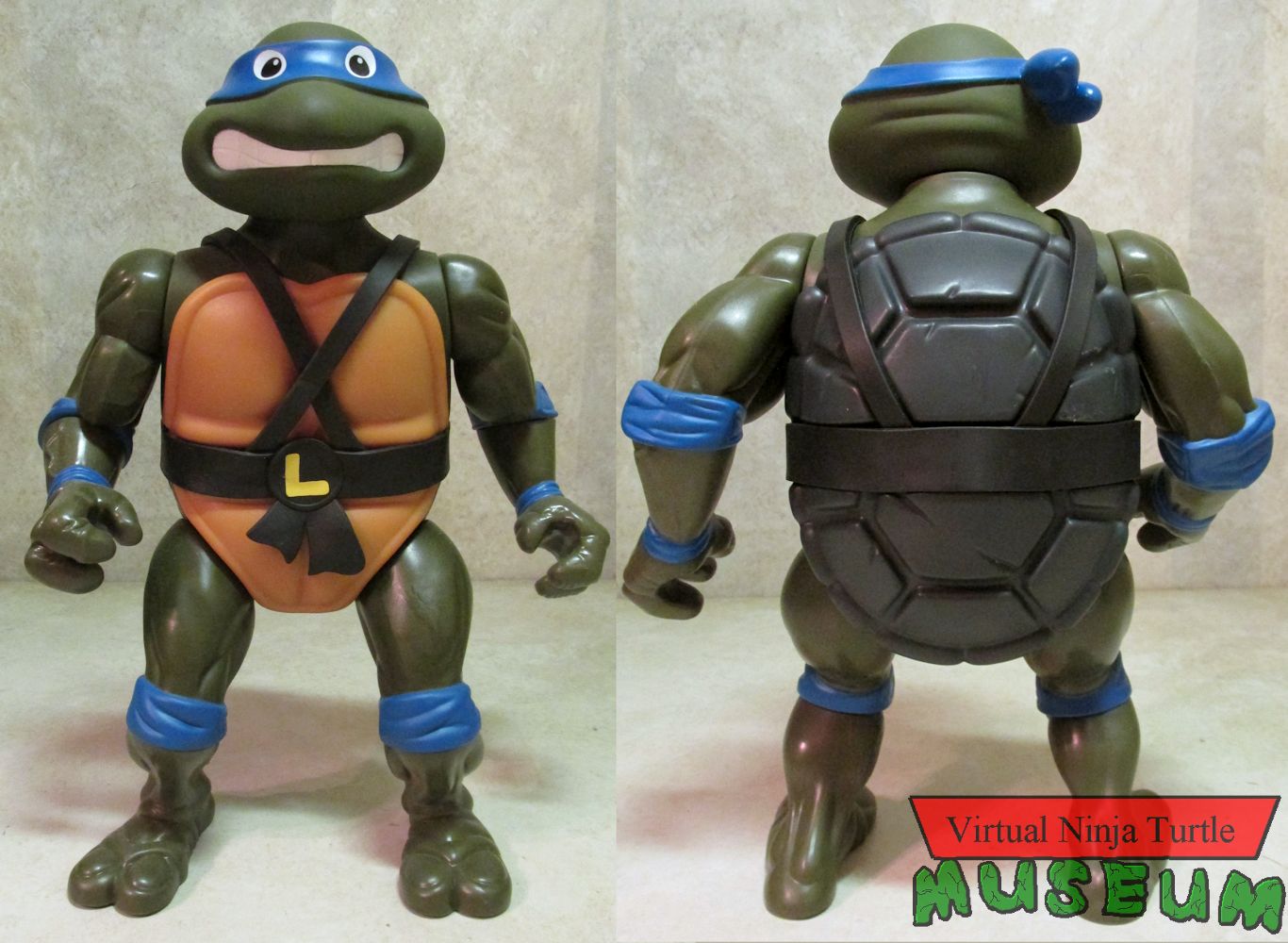 Giant Leonardo front and back