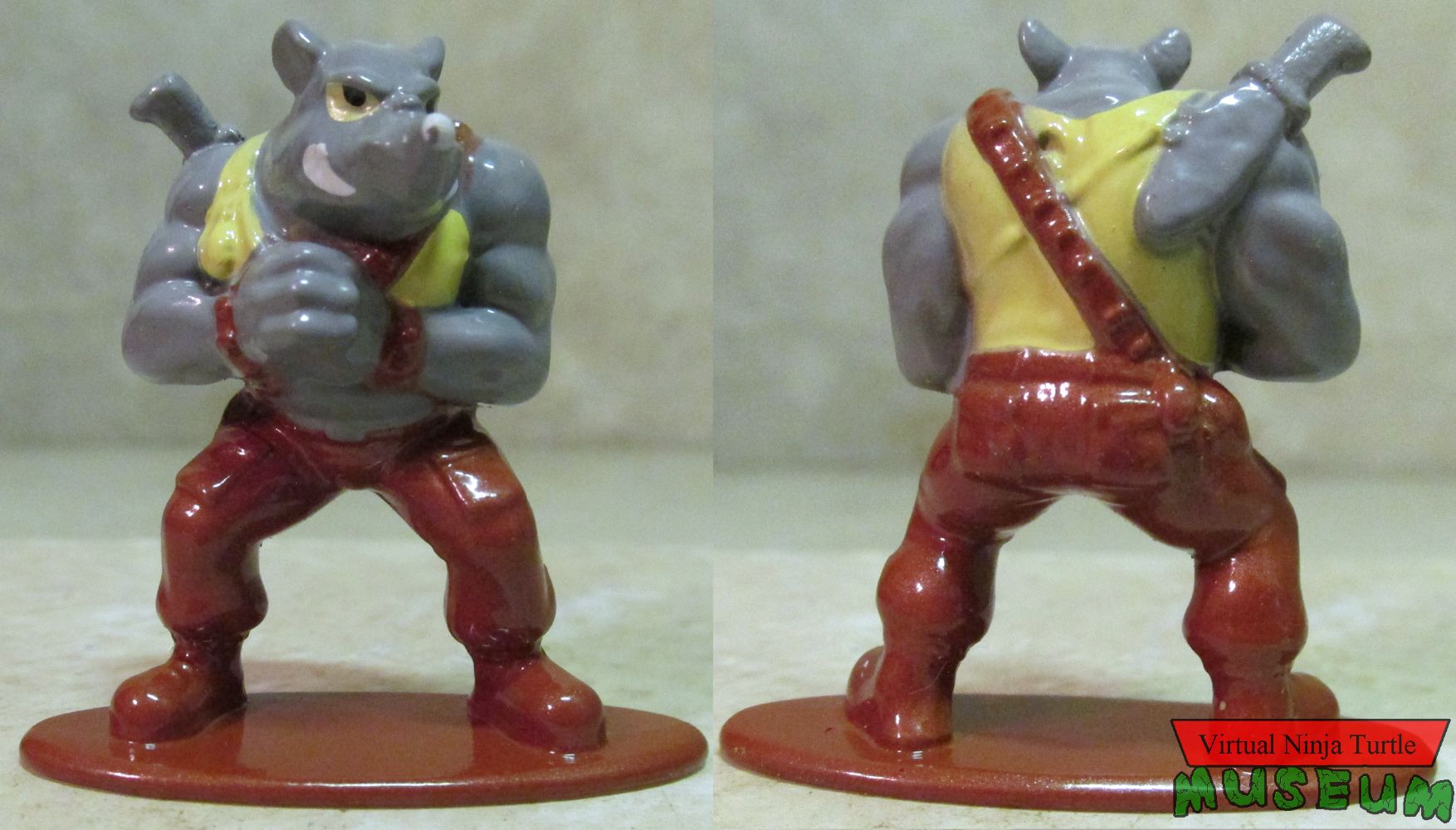 Rocksteady front and back