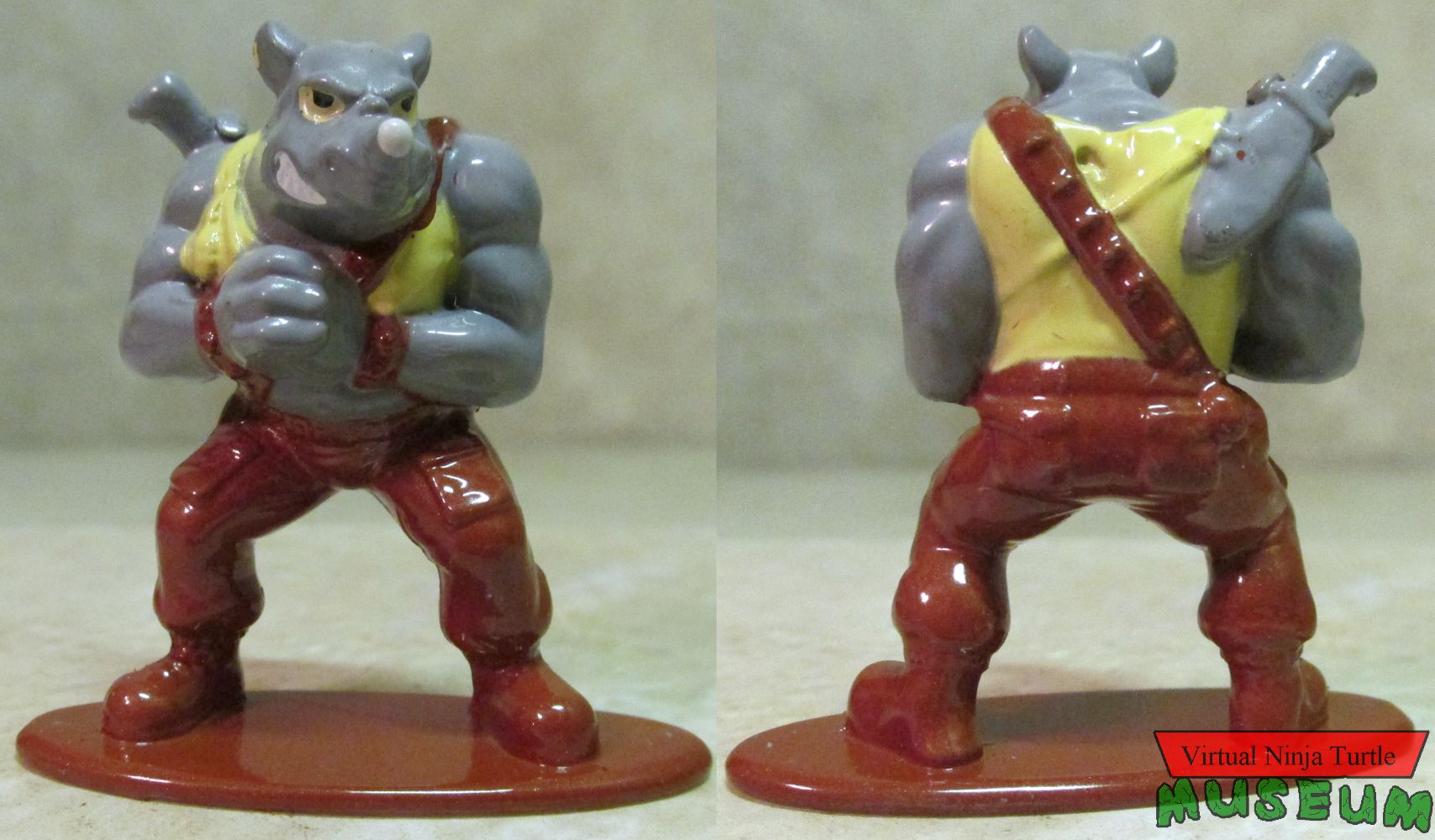 Rocksteady front and back