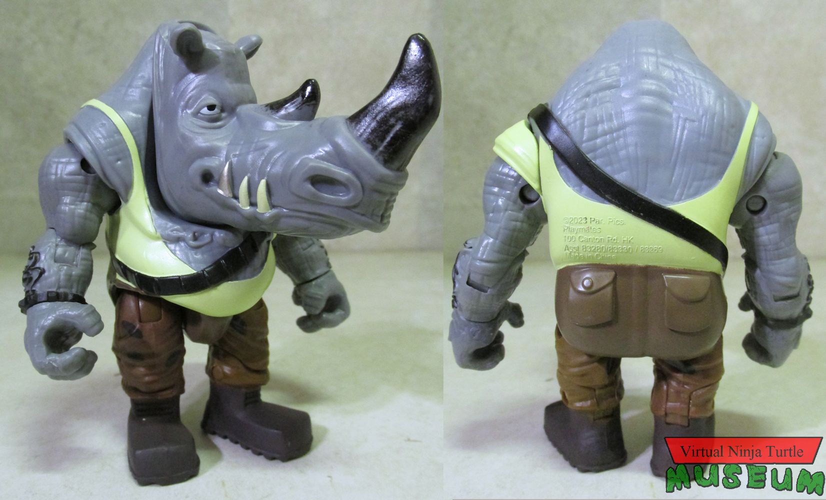 Rocksteady front and back