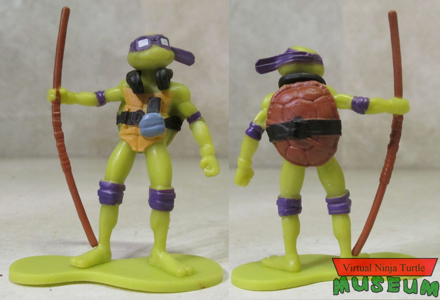 Donatello front and rear