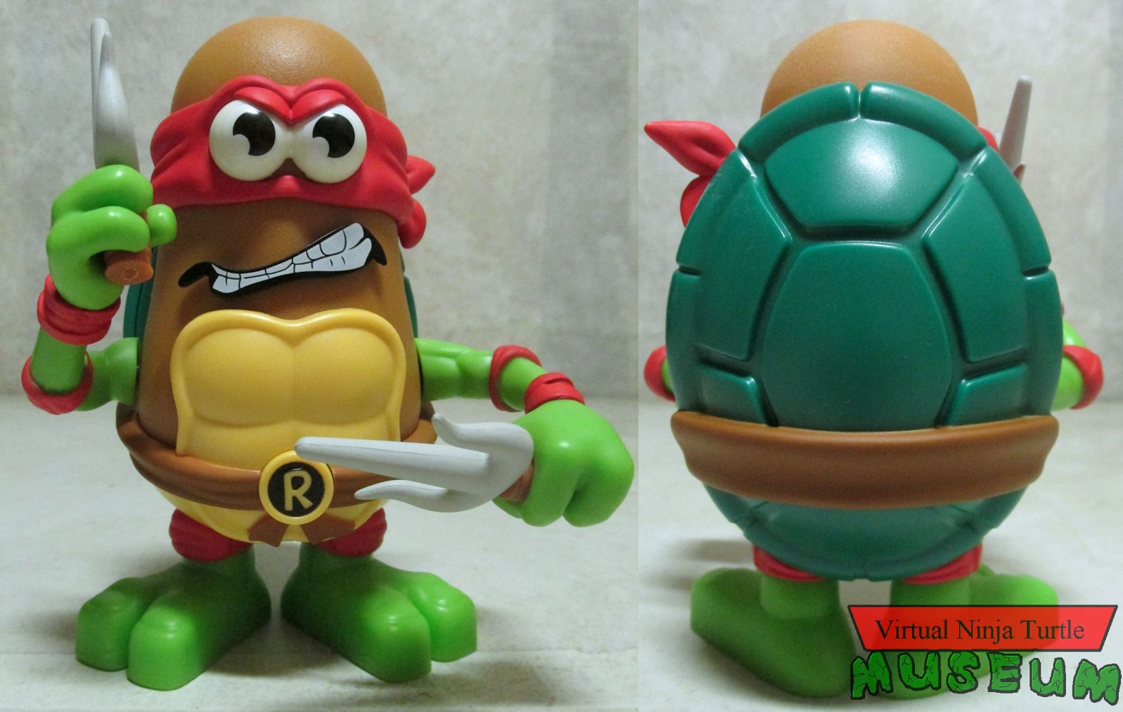 Pop Taters Raphael front and back