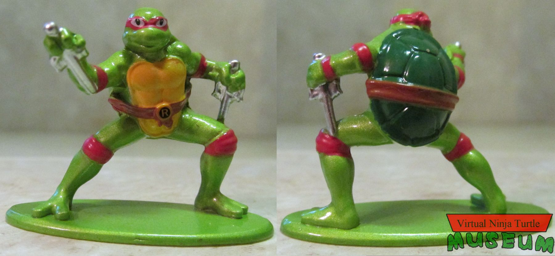 Raphael front and back