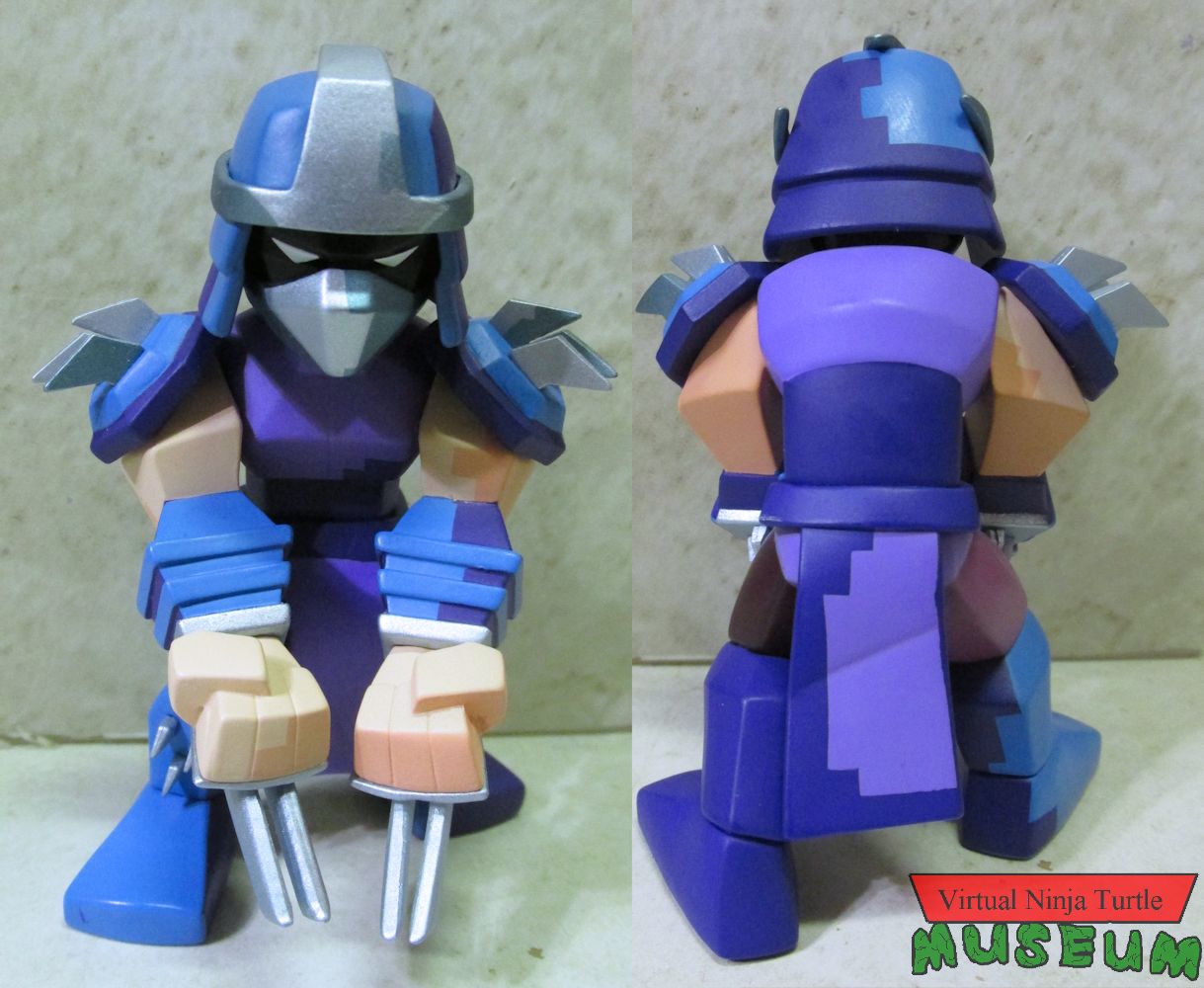 Shredder front and rear