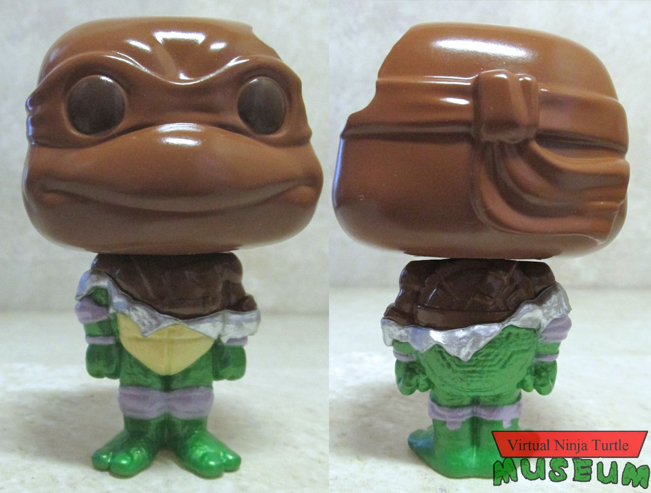 Donatello (chocolate front and back