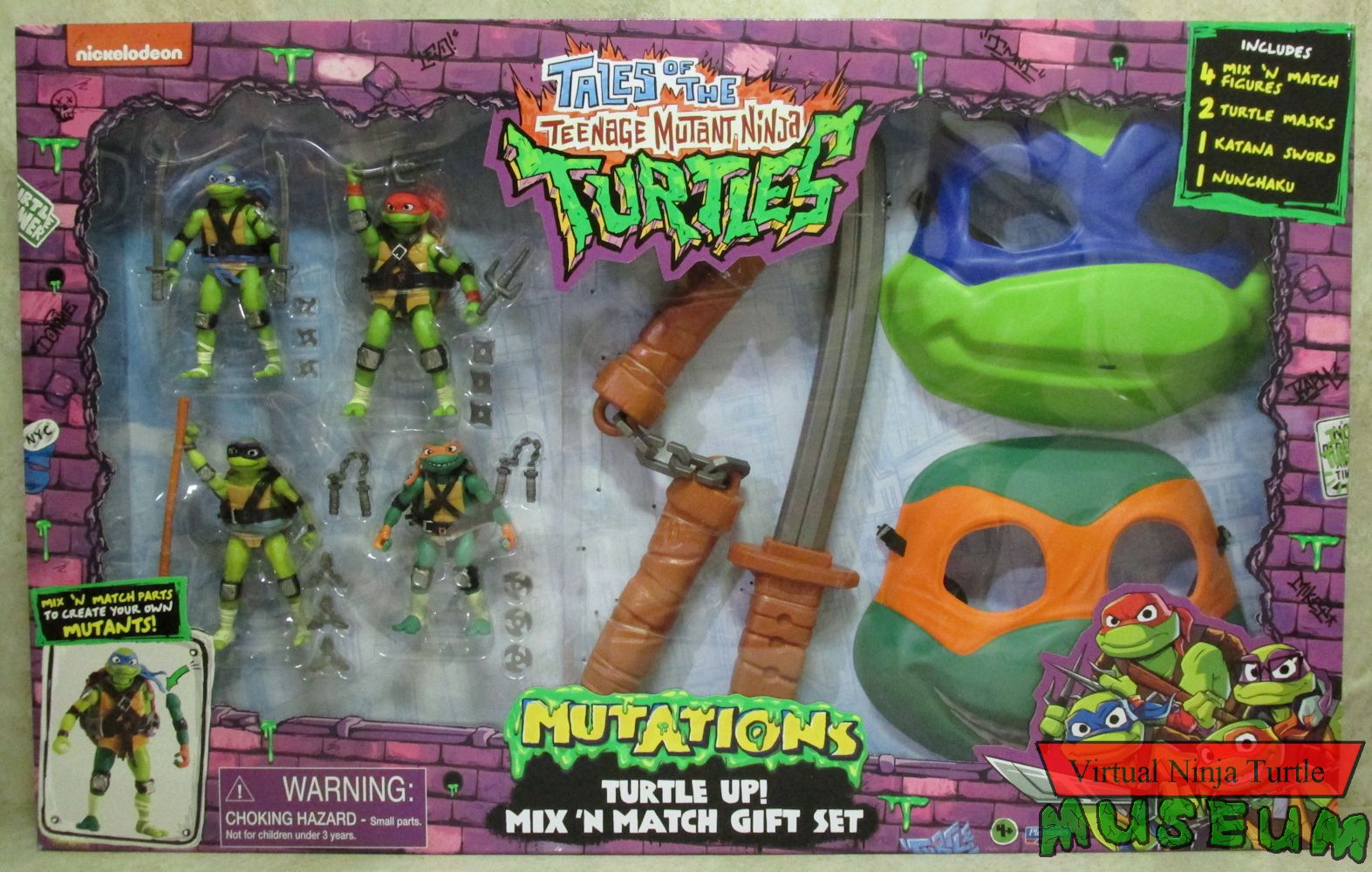 Mutations Turtle Up! Mix N' Match Gift Set front