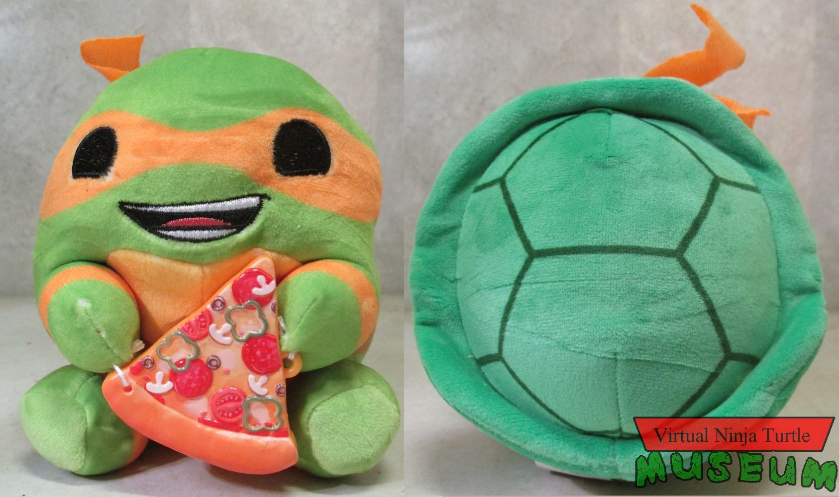 Snackles Michelangelo front and back