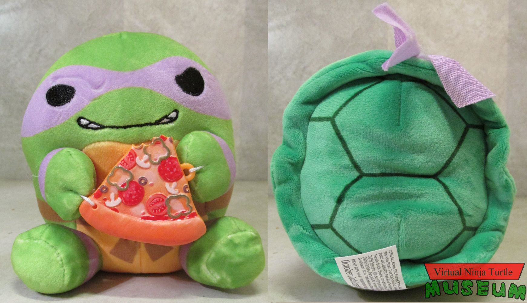 Snackles Donatello front and back