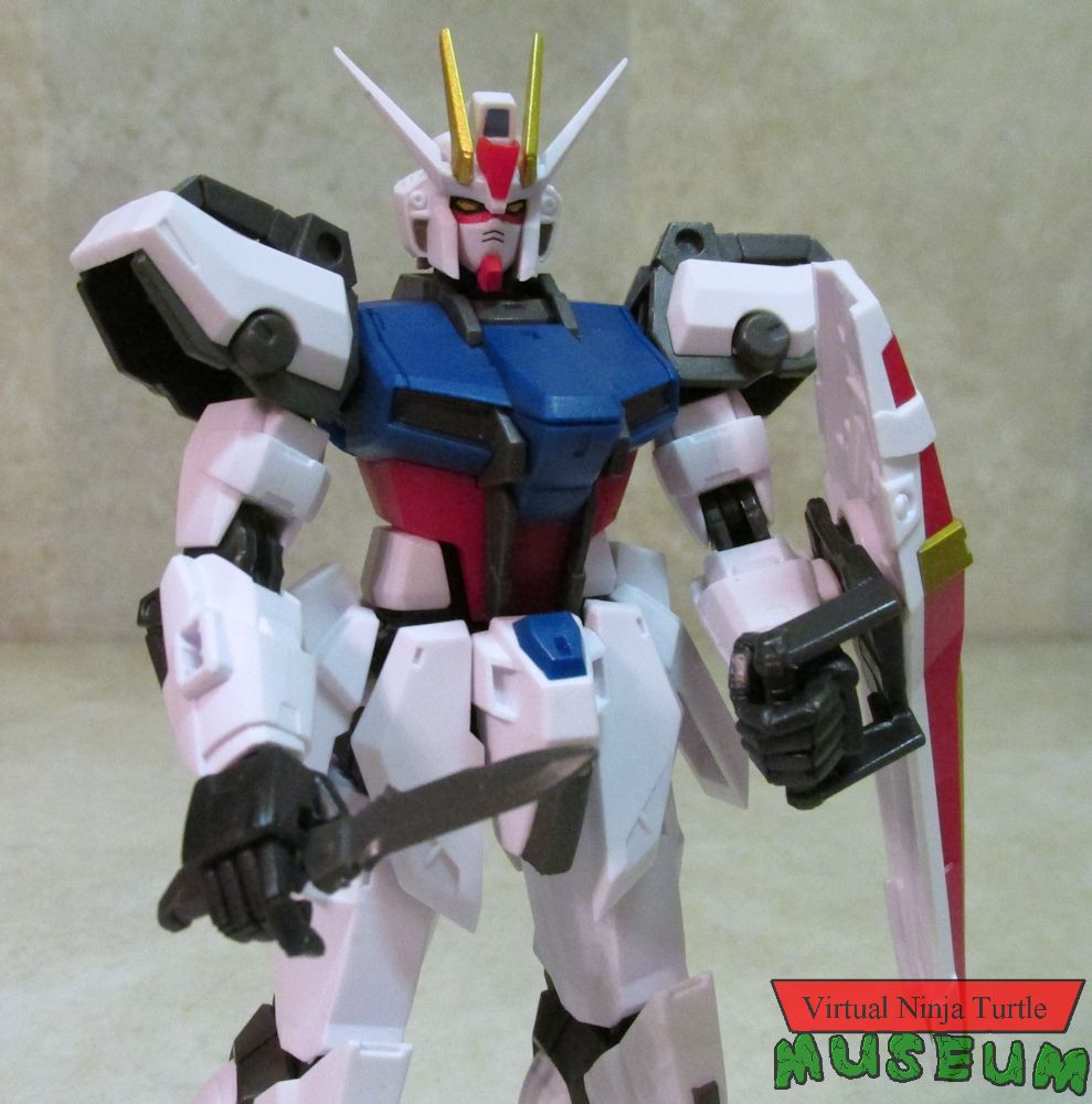 Strike Gundam with knife