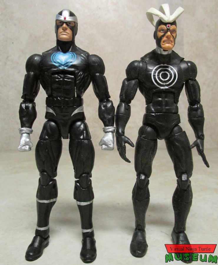 Toy Biz and Hasbro Havok figures