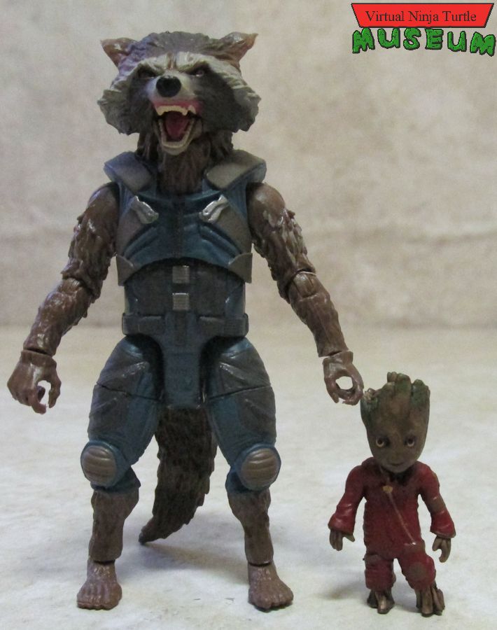 Rocket Raccoon and Groot