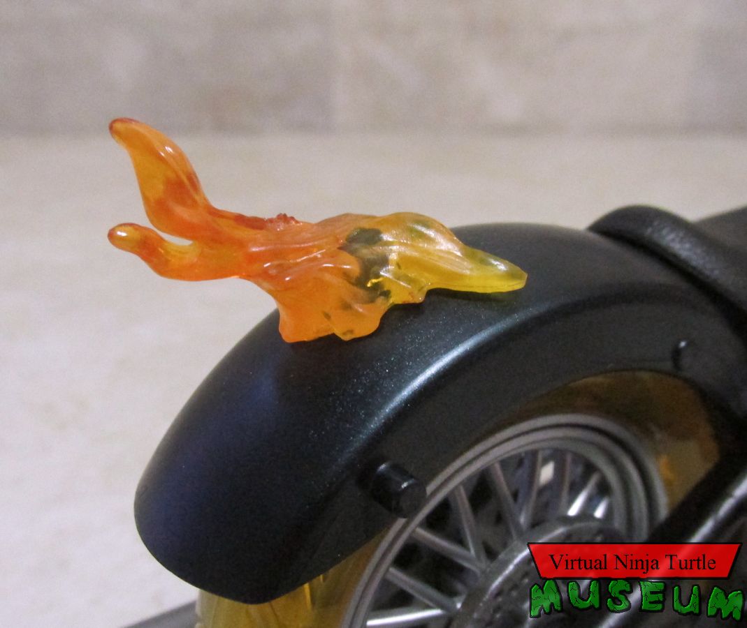 rear fender flame