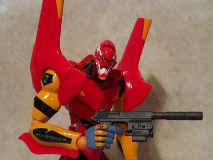 Unit 02 with pistol