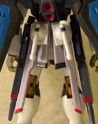 beam saber and rail gun storage