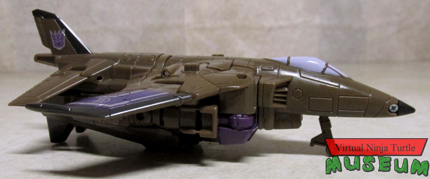 Blast Off jet mode side view