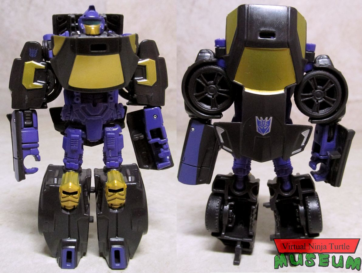 Blackjack front and back robot mode