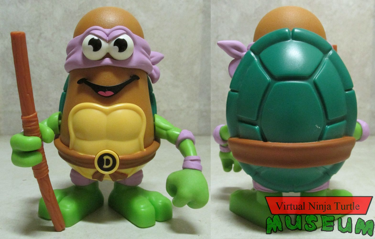 Pop Taters Donatello front and back